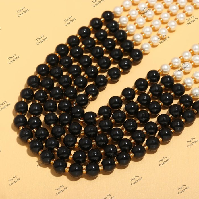 Indian Bridal Wedding Jewelry, Semi-Precious Beaded Design