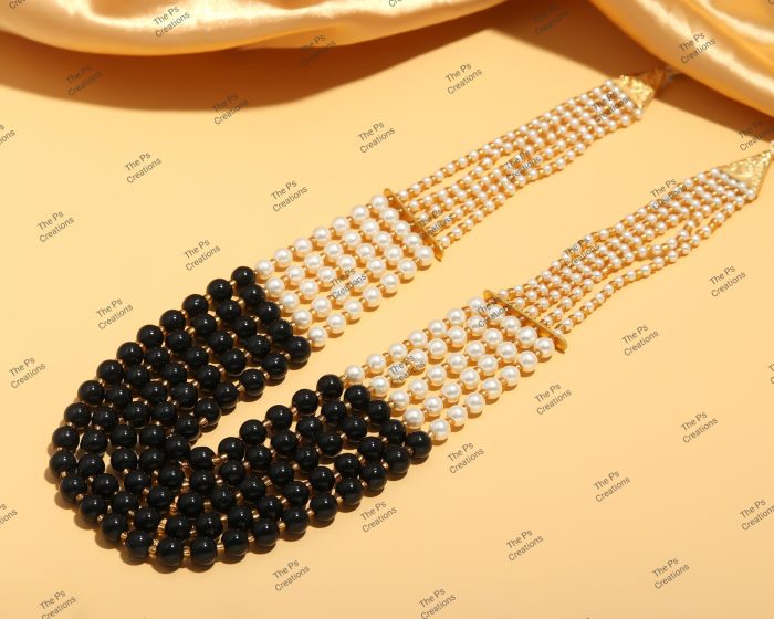 Indian Bridal Wedding Jewelry, Semi-Precious Beaded Design