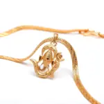 Golden Ganesh Necklaces – Set of 2 Divine Blessings in Gold Finish - Image 2
