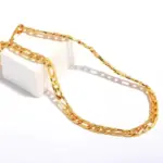Vermeil Classic Figaro Link Chain – Distinctive Luxury Necklace 🌟🔗