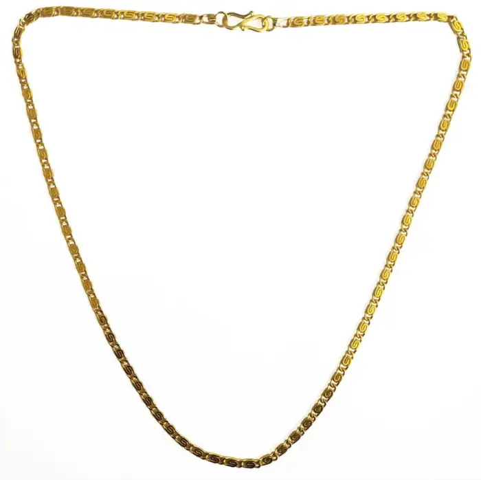 QKATIKA GOLD PLATED CHAIN FOR WOMAN'S AND MAN'S - Image 3