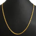 QKATIKA GOLD PLATED CHAIN FOR WOMAN'S AND MAN'S