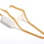 Vermeil Classic Rope Chain – Timeless Elegance Necklace 🌟⛓️