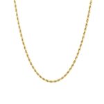 QKATIKA GOLD PLATED RASSA ROPE CHAIN - Image 4
