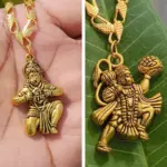 Divine Hanuman Brass Pendants – Set of 2 Spiritual Necklaces