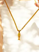 lucky Fish Women's Necklaces & Chains For Party wear - Image 3