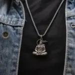 Meditating Hanuman Ji Pendant (Blessing & Protection) - Abhimantrit - Image 2