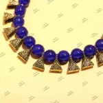 Indian Bridal Wedding Jewelry, Semi-Precious Beaded Design - Image 2