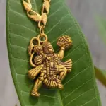 Divine Hanuman Brass Pendants – Set of 2 Spiritual Necklaces - Image 3