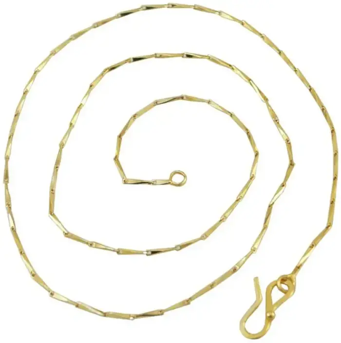 QKATIKA GOLD PLATED NICE CHAIN FOR WOMAN'S AND MAN'S - Image 2